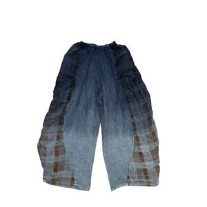 Advance Baggy Wide Leg Ombré Pants Size S/M